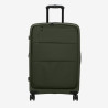 Jump – Valise hybride extensible Dunaa 65 cm kaki